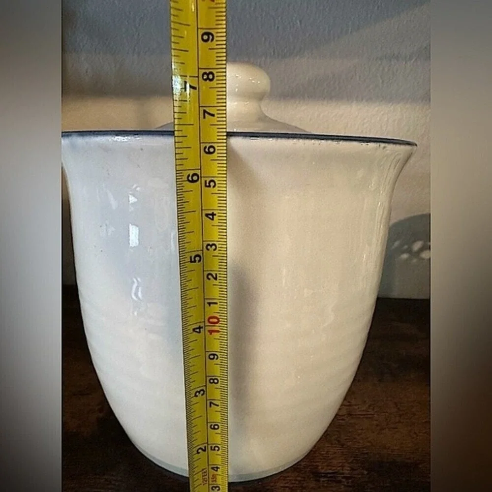 Pfaltzgraff Canister Storage Jar Lid‎ Rustic Farmhouse Kitchen Decor